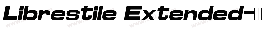 Librestile Extended字体转换
